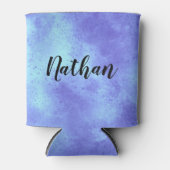 Blauer Sturmwolkeneffekt Cooler Dosenkühler (Vorderseite)