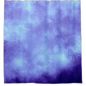 Blauer Sturmwolkeneffekt Duschvorhang (Vorderseite)