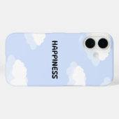 Blauer süßer Telefon-Schutz Case-Mate iPhone Hülle (Rückseite (Horizontal))