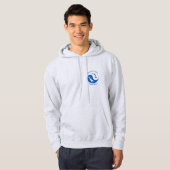 Blauer Sweatshirt (Vorne ganz)