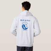 Blauer Sweatshirt (Schwarz voll)