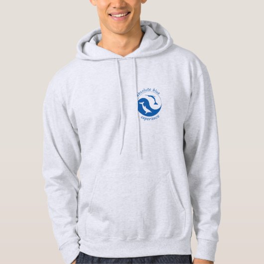 Blauer Sweatshirt (Vorderseite)