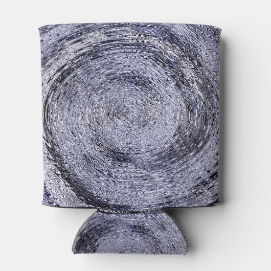 Blauer Swirl Dosenkühler (Rückseite)