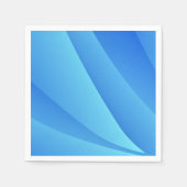 Blauer Swirl Serviette (Vorderseite)