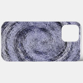 Blauer Swirl V Case-Mate iPhone Hülle (Rückseite (Horizontal))