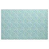 Blauer Swirl Winterstoff Stoff (Fat Quarter (45,7 x 55,9 cm))