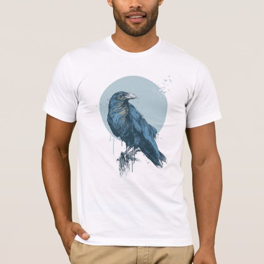 Blauer T - Shirt (Vorderseite)