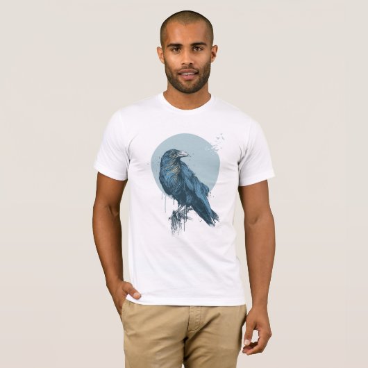 Blauer T - Shirt (Vorne ganz)