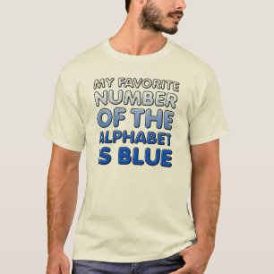 Blauer T - Shirt Alphabet Funny