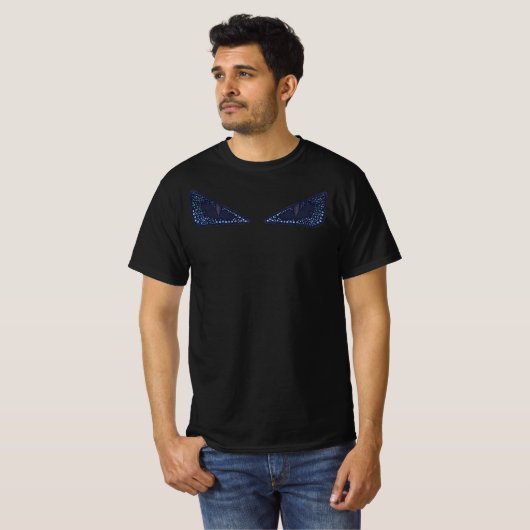Blauer T - Shirt Fendi (Vorne ganz)