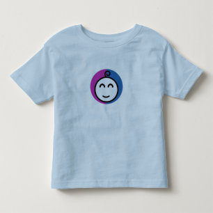 Blauer T - Shirt für Kleinkinder (12M-5T)