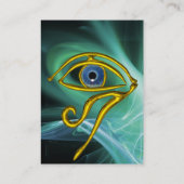 BLAUER TALISMAN, IN GRÜNEN AQUAMARINEN WEISSEN LIC VISITENKARTE (Rückseite)