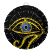 BLAUER TALISMAN, schwarz Dartscheibe (vorne)