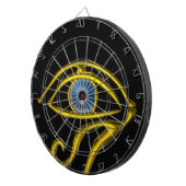 BLAUER TALISMAN, schwarz Dartscheibe (Vorderseite rechts)