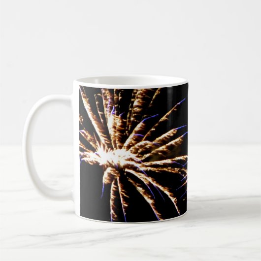 Blauer Tanz Kaffeetasse (Links)