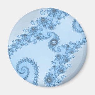 Blauer Tanz-Magnet Magnet