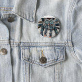 Blauer Tarantel Button (Beispiel)