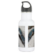 Blauer Tarantel Edelstahlflasche (Rückseite)