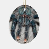 Blauer Tarantel Keramik Ornament (Rechts)