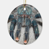 Blauer Tarantel Keramik Ornament (Links)