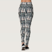 Blauer Tarantel Leggings (Rückseite)