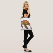 Blauer Tasche (Am Model)