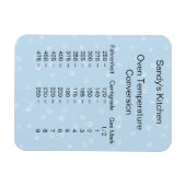 Blauer Temperaturumschwung Backmagneten Magnet (Horizontal)