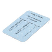 Blauer Temperaturumschwung Backmagneten Magnet (Linke Seite)