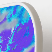 Blauer Teppichboden Pickleball Schläger (Linke Seite)