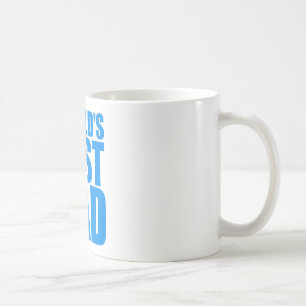 blauer Textentwurf des Weltbester Vati-Vatertags Kaffeetasse