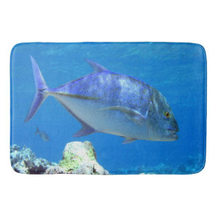 Blauer Thunfisch Badematte