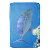 Blauer Thunfisch Badematte (Vorderseite Vertikal)