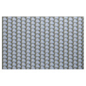 Blauer Tiger Stoff (Yard (91,4 cm))