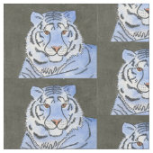 Blauer Tiger Stoff (Nahaufnahme)