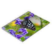Blauer Tigerschmetterling Notizblock (Linke Seite)