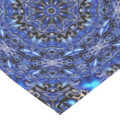 Blauer Tischläufer (Ecke)