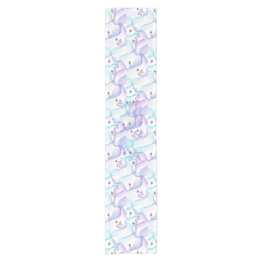 Blauer Tischläufer (Vorderseite)