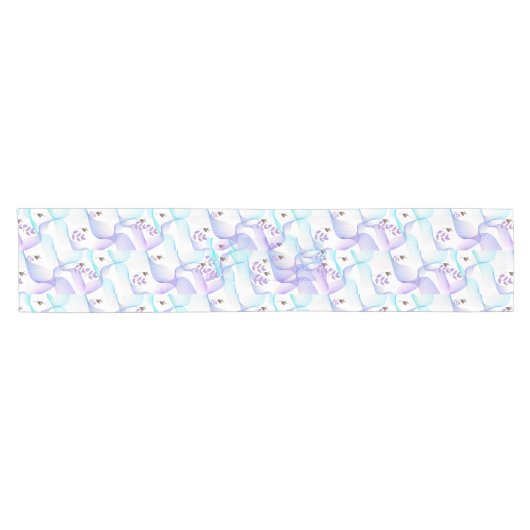 Blauer Tischläufer (Horizontal)