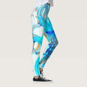 Blauer Toctopus Leggings (Rechts)