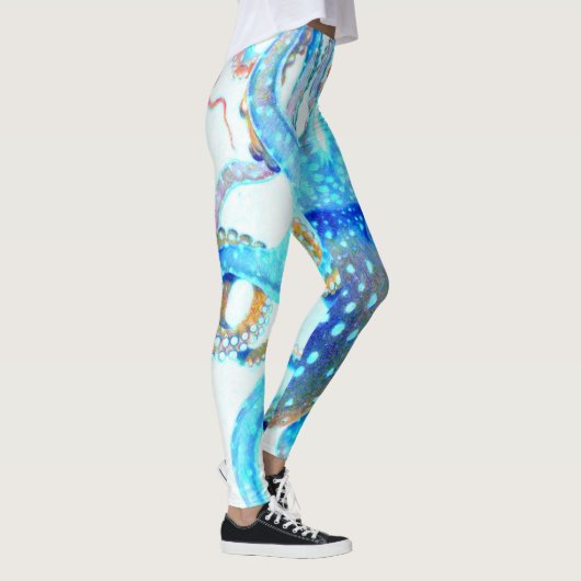 Blauer Toctopus Leggings (Rechts)