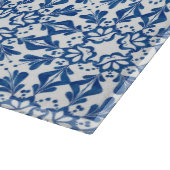 Blauer Ton Schneidebrett (Ecke)