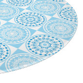 Blauer Ton Schneidebrett (Ecke)