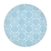 Blauer Ton Schneidebrett (Vorderseite)