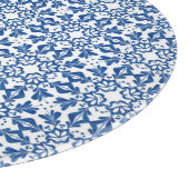 Blauer Ton Schneidebrett (Ecke)