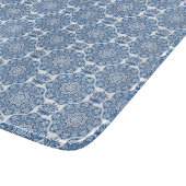 Blauer Ton Schneidebrett (Ecke)