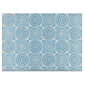 Blauer Ton Schneidebrett (Vorderseite)