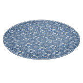 Blauer Ton Schneidebrett (Ecke)