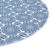 Blauer Ton Schneidebrett (Ecke)