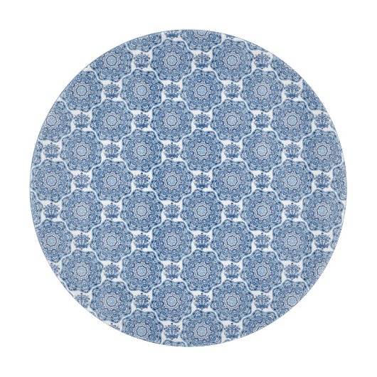 Blauer Ton Schneidebrett (Vorderseite)