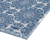 Blauer Ton Schneidebrett (Ecke)